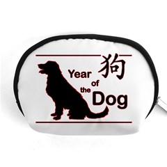 Year Of The Dog - Chinese New Year Accessory Pouches (medium)  by Valentinaart