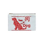 Year of the Dog - Chinese New Year Cosmetic Bag (Small)  Front