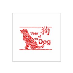 Year Of The Dog - Chinese New Year Satin Bandana Scarf by Valentinaart