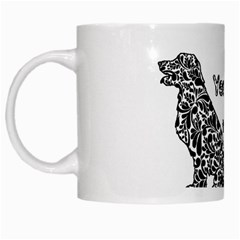 Year Of The Dog - Chinese New Year White Mugs by Valentinaart