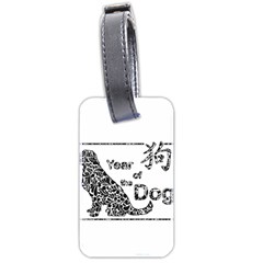 Year Of The Dog - Chinese New Year Luggage Tags (two Sides) by Valentinaart