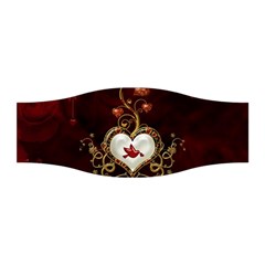 Wonderful Hearts With Dove Stretchable Headband by FantasyWorld7