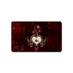 Wonderful Hearts With Dove Magnet (name Card) by FantasyWorld7