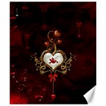 Wonderful Hearts With Dove Canvas 8  x 10  8.15 x9.66  Canvas - 1