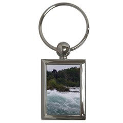 Sightseeing At Niagara Falls Key Chains (rectangle)  by canvasngiftshop