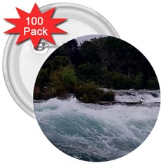 Sightseeing At Niagara Falls 3  Buttons (100 Pack)  by canvasngiftshop