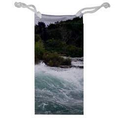 Sightseeing At Niagara Falls Jewelry Bag by canvasngiftshop