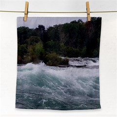 Sightseeing At Niagara Falls Face Towel by canvasngiftshop