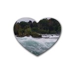 Sightseeing at Niagara Falls Heart Coaster (4 pack)  Front