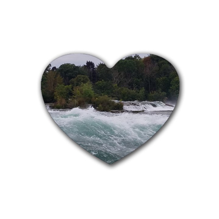 Sightseeing at Niagara Falls Heart Coaster (4 pack) 