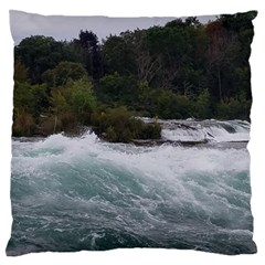 Sightseeing At Niagara Falls Standard Flano Cushion Case (one Side) by canvasngiftshop