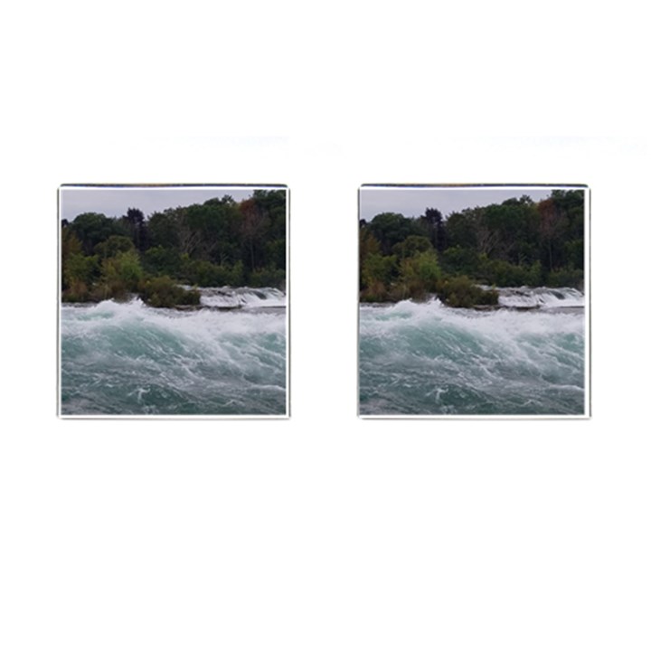 Sightseeing at Niagara Falls Cufflinks (Square)