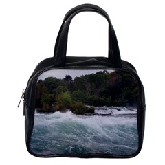 Sightseeing At Niagara Falls Classic Handbags (one Side) by canvasngiftshop