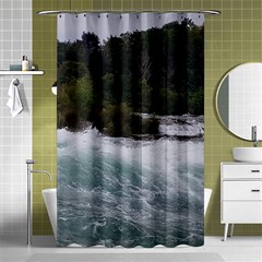 Sightseeing At Niagara Falls Shower Curtain 48  X 72  (small)  by canvasngiftshop