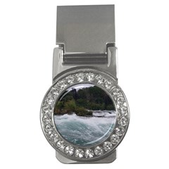 Sightseeing At Niagara Falls Money Clips (cz)  by canvasngiftshop