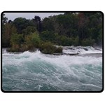 Sightseeing at Niagara Falls Double Sided Fleece Blanket (Medium)  58.8 x47.4  Blanket Front