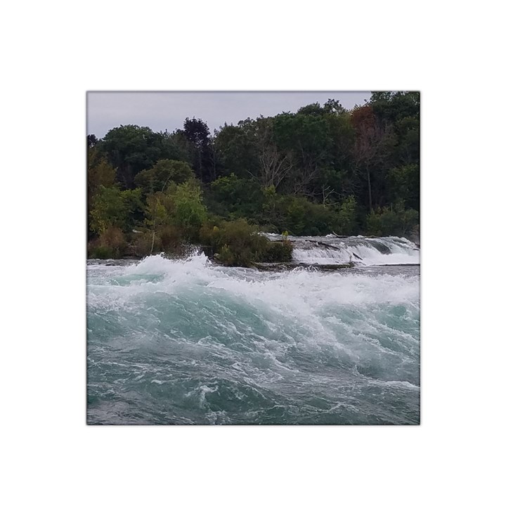 Sightseeing at Niagara Falls Satin Bandana Scarf