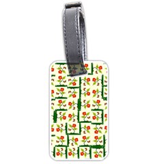 Plants And Flowers Luggage Tags (one Side)  by linceazul