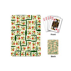 Plants And Flowers Playing Cards (mini)  by linceazul