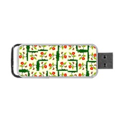 Plants And Flowers Portable Usb Flash (one Side) by linceazul