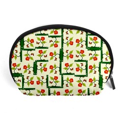 Plants And Flowers Accessory Pouches (large)  by linceazul