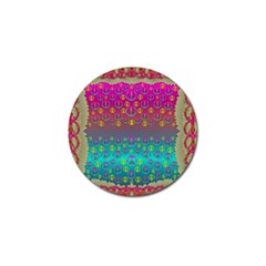 Years Of Peace Living In A Paradise Of Calm And Colors Golf Ball Marker (10 Pack) by pepitasart