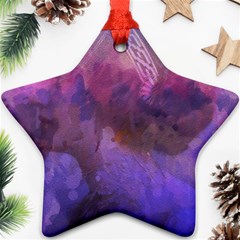 Ultra Violet Dream Girl Ornament (star) by NouveauDesign