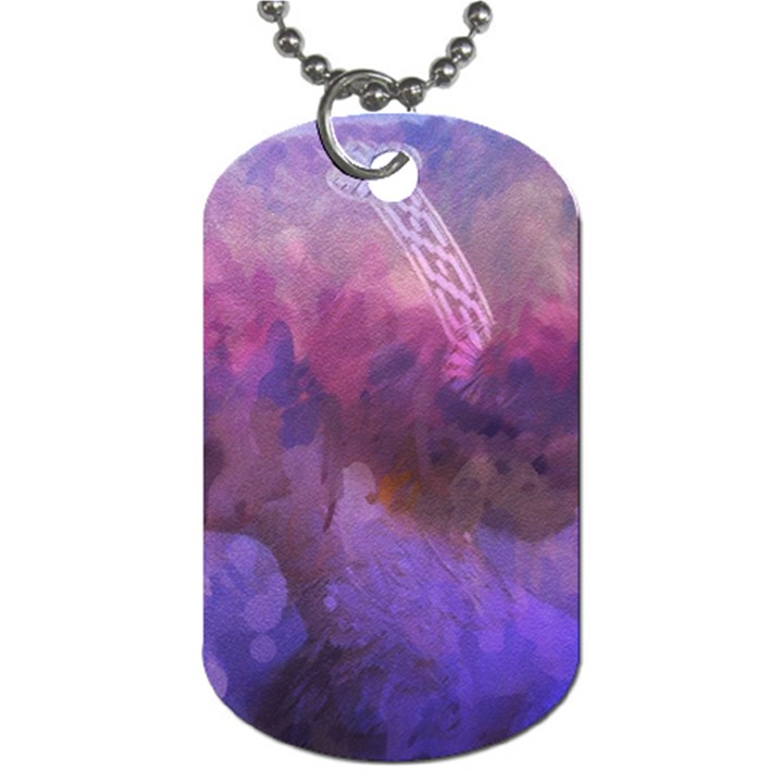 Ultra violet dream girl Dog Tag (One Side)