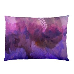 Ultra Violet Dream Girl Pillow Case by NouveauDesign