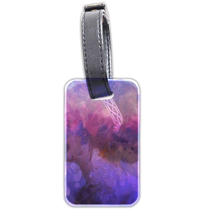 Ultra violet dream girl Luggage Tags (Two Sides)