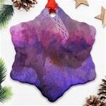 Ultra violet dream girl Ornament (Snowflake) Front