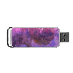 Ultra Violet Dream Girl Portable Usb Flash (one Side) by NouveauDesign