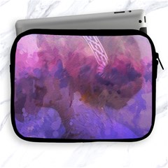 Ultra Violet Dream Girl Apple Ipad 2/3/4 Zipper Cases by NouveauDesign