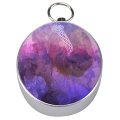 Ultra Violet Dream Girl Silver Compasses by NouveauDesign