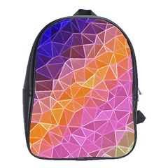 crystalized rainbow School Bag (Large)