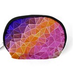 crystalized rainbow Accessory Pouches (Medium)  Back