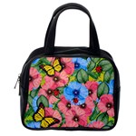 Floral scene Classic Handbags (2 Sides) Back