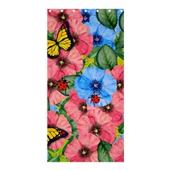 Floral Scene Shower Curtain 36  X 72  (stall)  by linceazul