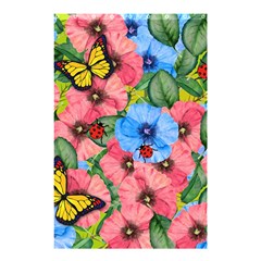 Floral Scene Shower Curtain 48  X 72  (small)  by linceazul