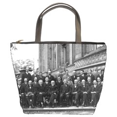 1927 Solvay Conference On Quantum Mechanics Bucket Bags by thearts