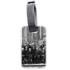 1927 Solvay Conference On Quantum Mechanics Luggage Tags (two Sides) by thearts