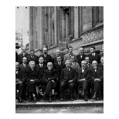 1927 Solvay Conference On Quantum Mechanics Shower Curtain 60  X 72  (medium)  by thearts