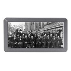 1927 Solvay Conference On Quantum Mechanics Memory Card Reader (mini) by thearts