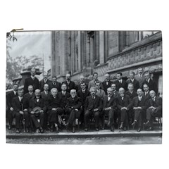 1927 Solvay Conference On Quantum Mechanics Cosmetic Bag (xxl)  by thearts