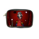 Funny, Cute Parrot With Butterflies Coin Purse