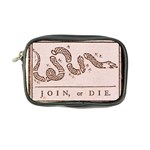 Original Design, Join or Die, Benjamin Franklin Political Cartoon Coin Purse Front