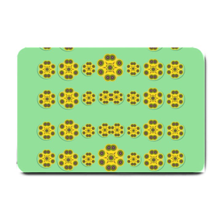 Sun Flowers For The Soul At Peace Small Doormat 