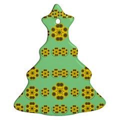 Sun Flowers For The Soul At Peace Ornament (christmas Tree) 