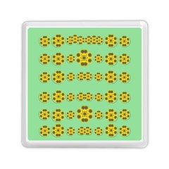 Sun Flowers For The Soul At Peace Memory Card Reader (square)  by pepitasart