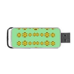 Sun Flowers For The Soul At Peace Portable Usb Flash (one Side) by pepitasart